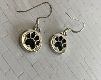 Paw Print Earrings