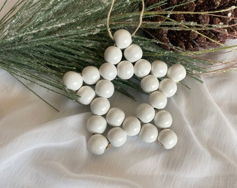 Small Star Beaded Ornaments