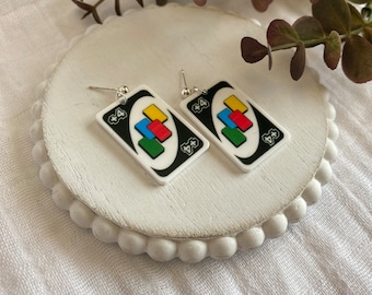 Playing Card Earrings