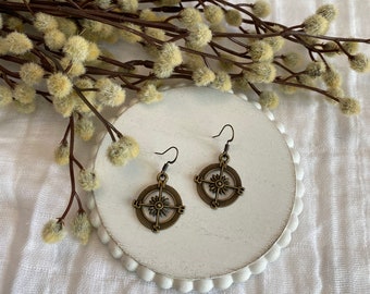 Compass Earrings