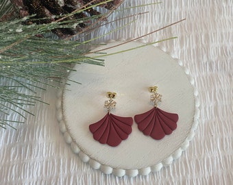 Snowflake Christmas Earrings