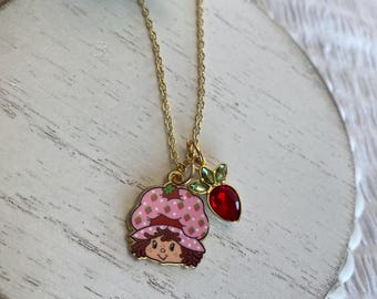 Strawberry Girl Necklace