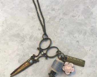 Sewing Necklace