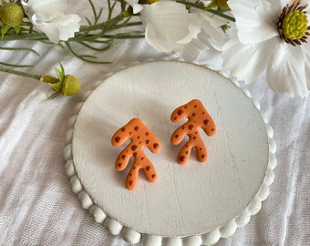 Coral Earrings