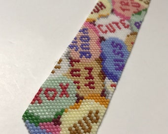Conversation Heart Bracelet