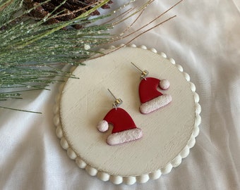 Santa Hat Earrings