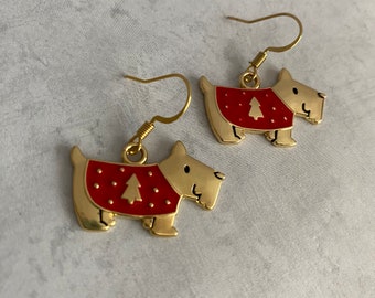 Dog Earrings