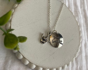 Jesus Loves Me Necklace