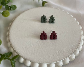 Oak Leaf Studs