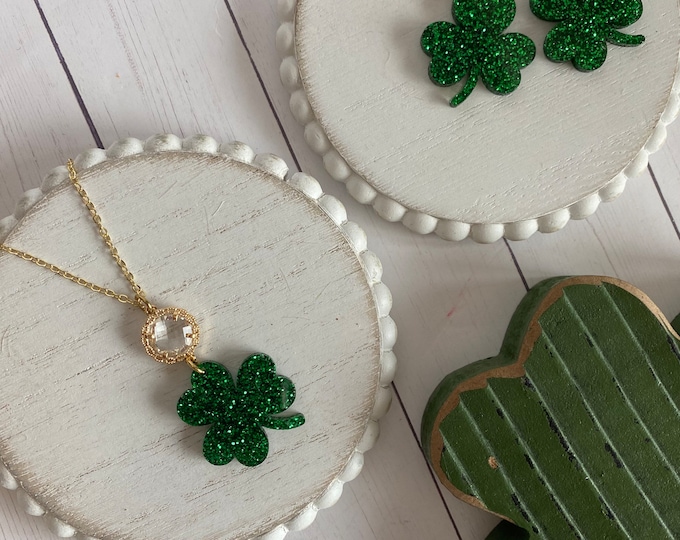 Featured listing image: Clover Jewelry Set