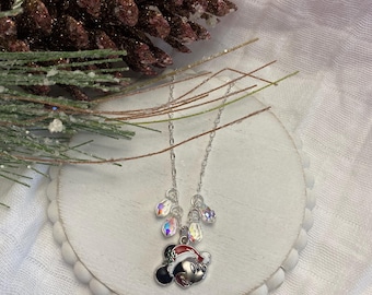 Mouse Christmas Necklace