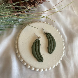 Pickle Earrings