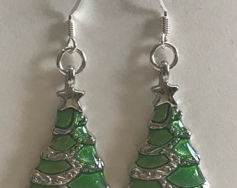 Christmas Tree Earrings