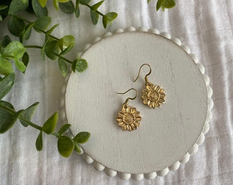 Sunflower Earrings