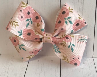 Flower Hair Bow
