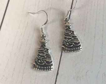 Christmas Tree Earrings