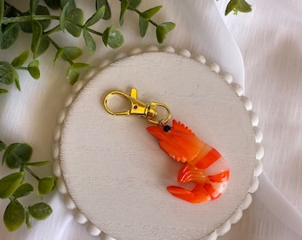 Shrimp Keychain