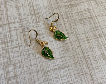 Leaf earrings