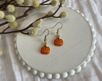 Pumpkin Earrings