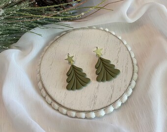 Christmas Tree Earrings