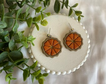 Pumpkin Pie Earrings