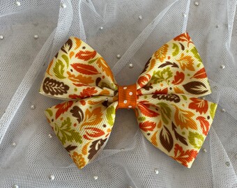 Fall Hair Bow