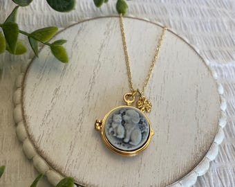 Cat and Dog Locket