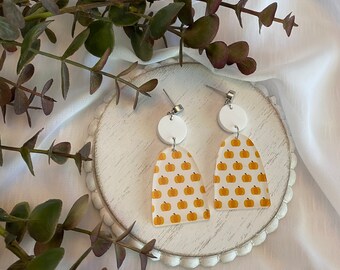 Pumpkin Earrings