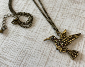 Hummingbird Necklace