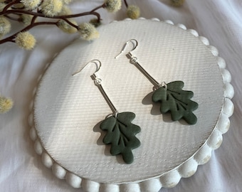 Oak Leaf Earrings