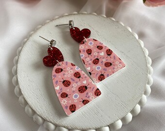 Ladybug Earrings