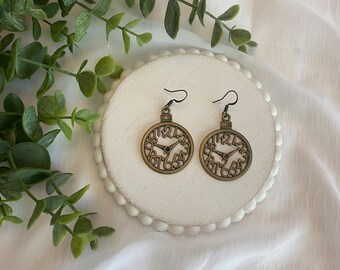 Pocket Watch Earrings