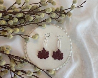 Maple Leaf Earrings