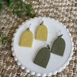 Mushroom Earrings