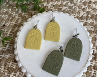Mushroom Earrings