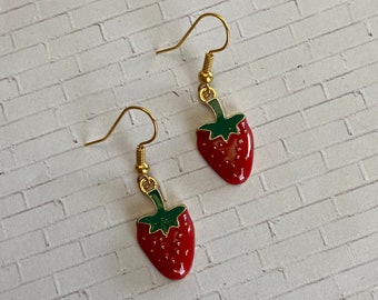 Strawberry Earrings