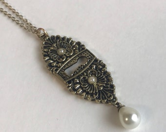 Vintage Lock Necklace