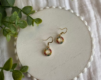 Opal Earrings