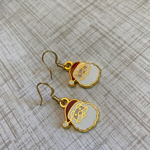 Santa Earrings
