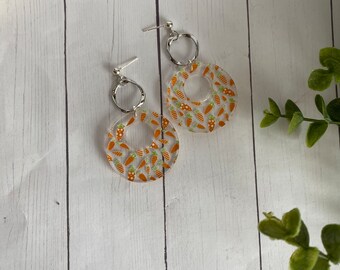 Carrot Earrings