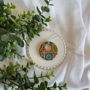 Mexican Tile Necklace
