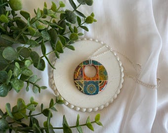 Mexican Tile Necklace