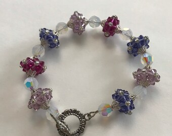 Purple Crystal Bracelet