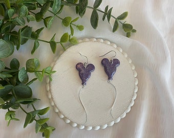 Mouse Balloon Earrings
