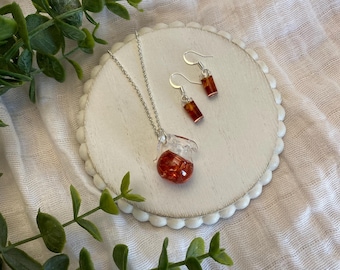 Sweet Tea Necklace and Earring Set