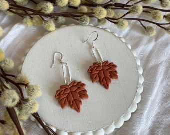 Maple Leaf Earrings