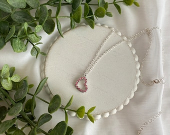 Crystal Heart Necklace