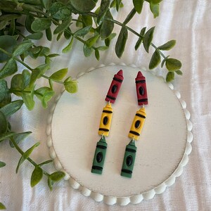Crayon Earrings