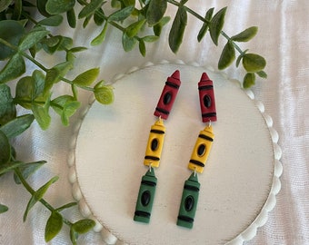 Crayon Earrings