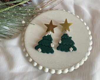 Christmas Tree Earrings